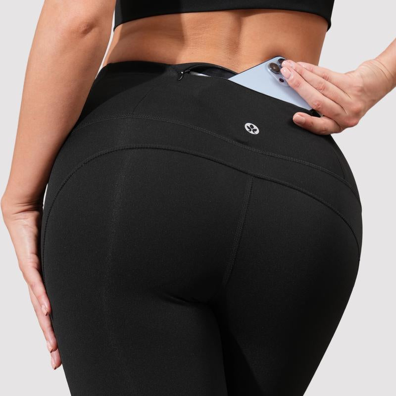 Ladies' Bootcut Sports Pants, Comfortable Fit, Tummy Control Waist, Fashionable & Functional Pockets, Casual Chic Womenswear
